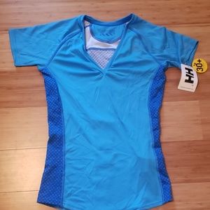 NEW Helly Hansen Pace shirt Medium UPF 30+